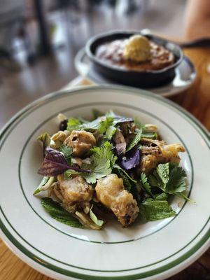 Thai pork belly salad