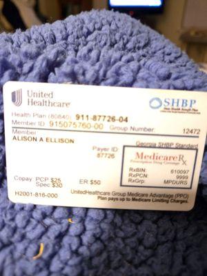 Insurance card