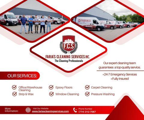 Faria cleaning services inc