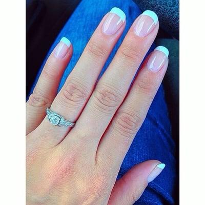 French tip shellac by Kathy