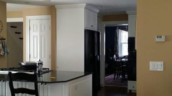 Let us change your life- Benjamin Moore classic colors-beige never looked so good.