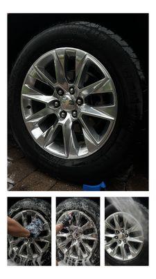 Spotless Chevrolet Wheels - IN PROGRESS