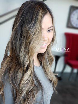 Highlights, balayage specialist, lived-in highlights, Ombré, sombrè, Tyler TX stylist @lovelydisguises