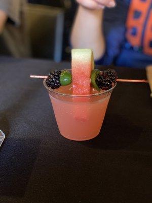 Watermelon/Jalapeño Cocktail