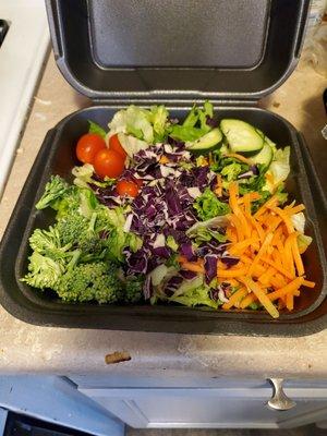 Large side salad