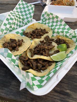 5 mini tacos