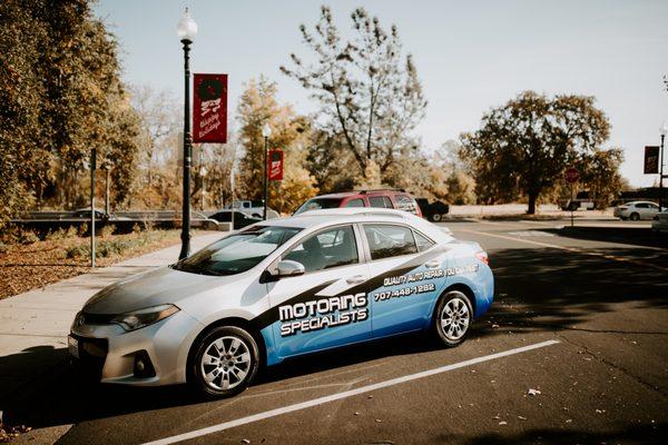 Free loaner cars.