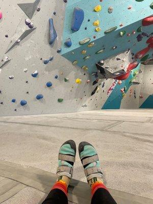 A small part of it the cavern. This pic was from a couple of weeks ago and the routes have since been changed.