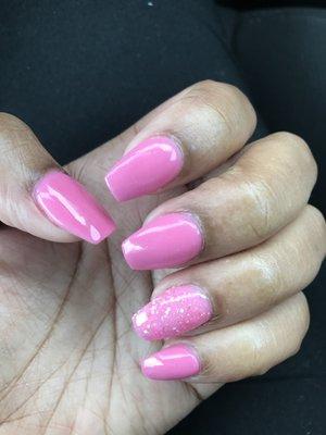 Dipping powder acrylics