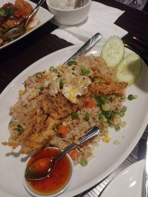 Crab fried rice