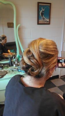 wedding updo