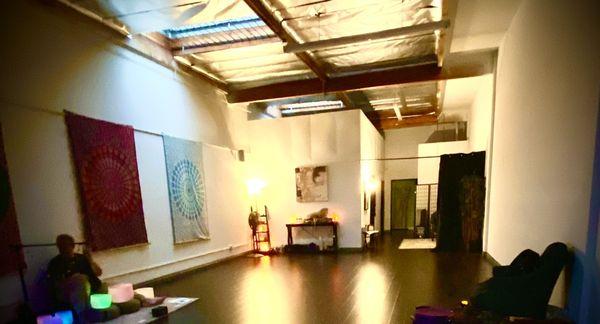 Ready for another Sound Bath at HB Reiki, our Home base studio.