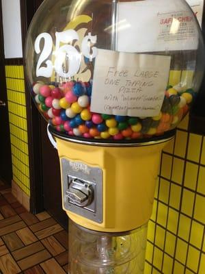 Do NOT eat winning gumball!!