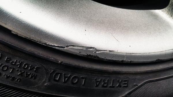 Damaged wheel 11/11/14