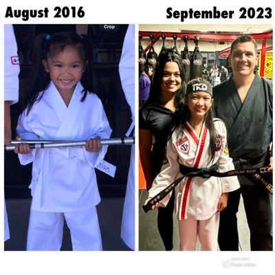 Caytlan's TKD journey