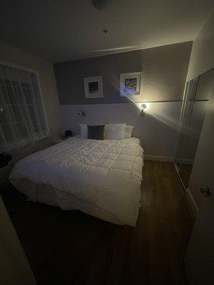 The bedroom for 1 Bed.