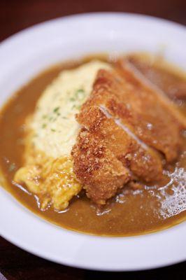 chicken katsu omelet