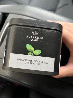 Alfakher mint 250g