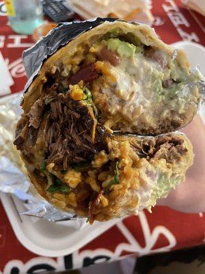 Birria Super Burrito