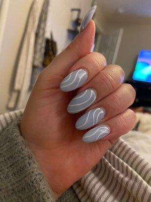 Dip with gel design