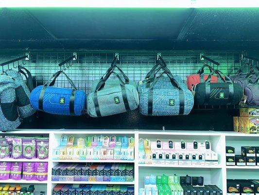 The Classic Dime Bags Duffle Tube bag'S fully stocked in all sizes and colors !