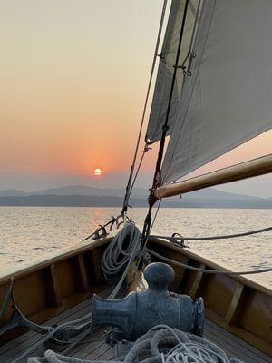 Sunset sail