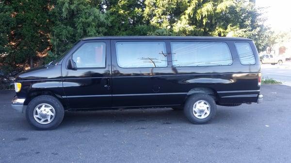 14 passenger van