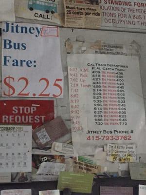 Fare is $2.25 as of Feb 2015