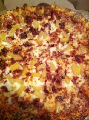 Bacon, pineapple