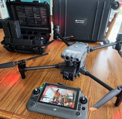 DJI M30T (Thermal) imaging drone system.