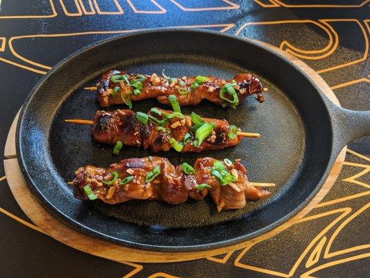 BBQ Pork Skewers (new version) - We approve!!!