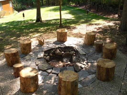 Rustic Firepit II