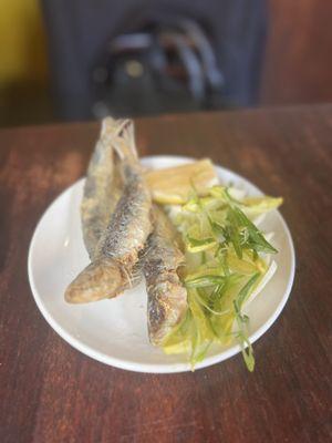 Sardinas Fritas (~$23)