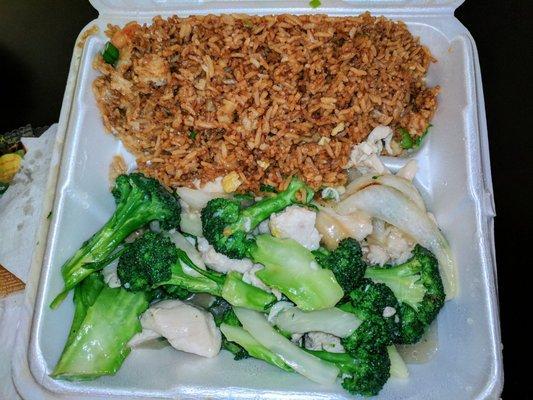 Chicken and Broccoli