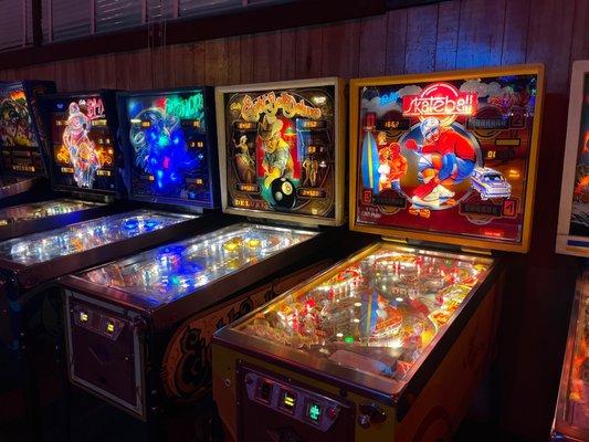 Pinball machines !!