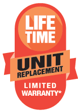 Lifetime Warranty on all High Efficient equipment