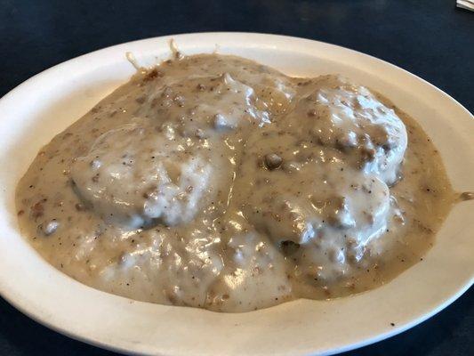 Biscuits and gravy