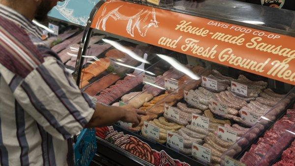 Full service Meat department and fresh house-made sausages