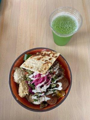 Power Bowl w/Falafel