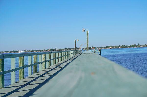 PIER IN PEPPERTREE POINTE