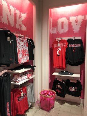 UC Bearcats Pink apparel