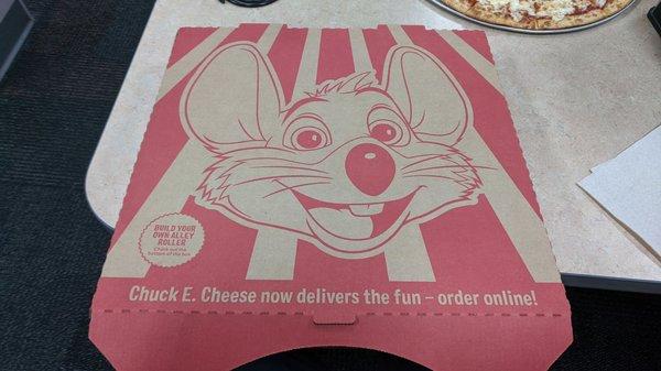 Pizza box.