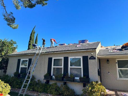 New roof Install.