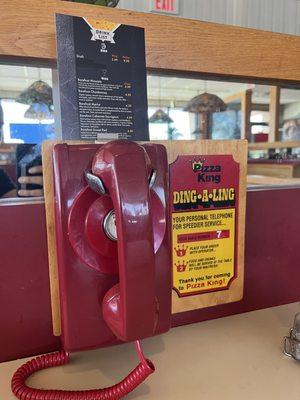 Ring-the-King style booths with beer and wine available