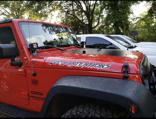 Stickers we make for jeeps