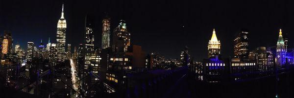 Panoramic view photo from the roof!