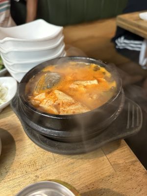 Tofu soup