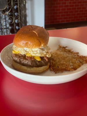 Burger Image of Old School Pizza and Wings by Rocky River