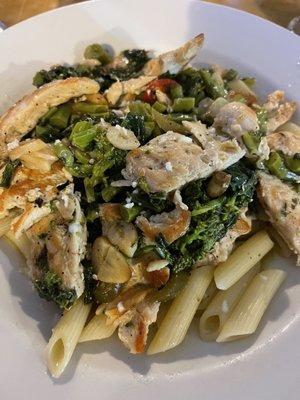 Chicken broccoli rabe