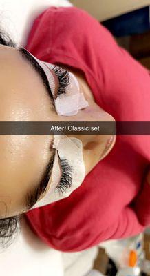 After Classic Mascara Full Set 10-9-2022